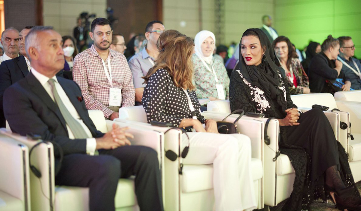 Her Highness Attends Panel Discussion on Healthcare for Migrant Workforce